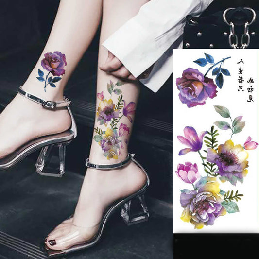 Temporary Flower Tattoos: Add a Touch of Nature