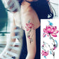 Beautiful Flower Tattoos: Peony, Rose, and Plum