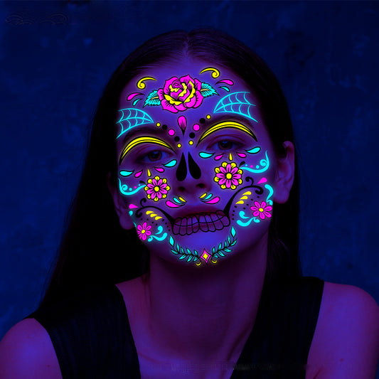 Bold and Bright: Neon Temporary Tattoos