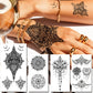 Mandala, Henna, and Flower Tattoos: Beautiful and Temporary